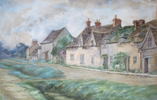 Station Road looking south [1931]