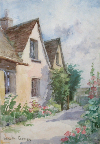 Mrs Pollard's house next to the Post Office (now demolished) [Date unknown]