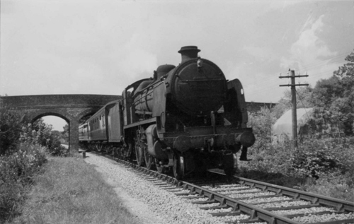 Passing under one of Cerney's multi-arch bridges